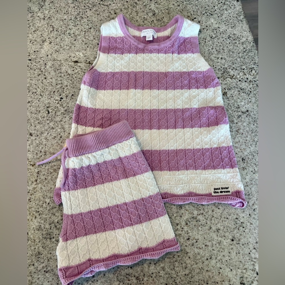 Grayson mini matching set outfit toddler size 5T